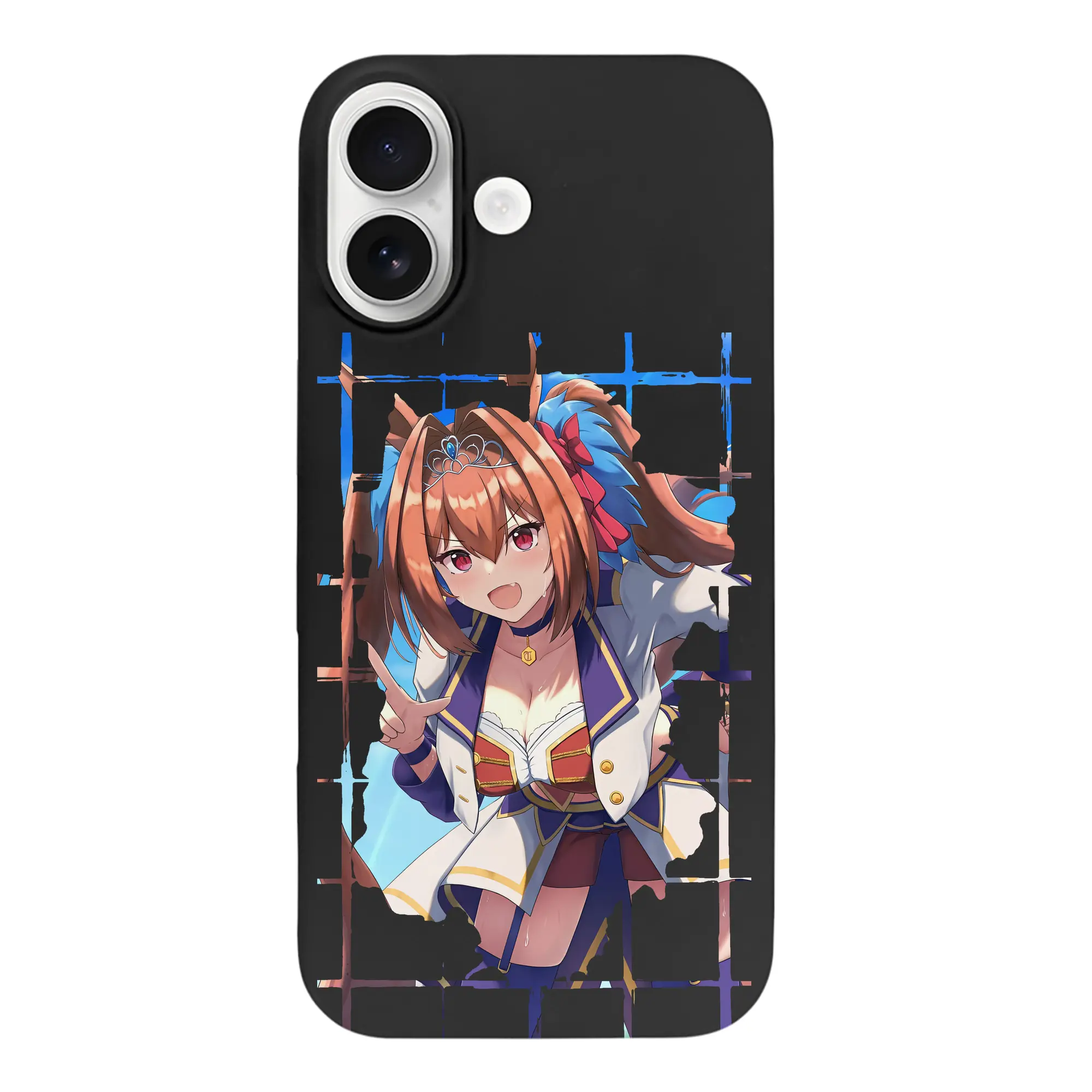 ウマ娘 プリティーダービー グッズ ダイワスカーレット - iPhone 17 シリーズ シリコンケース 薄型 耐衝撃 指紋防止 ソフトタッチカバー 精密フィット 傷防止 保護ケース iPhone 17/17 Air/17 Pro/17 Pro Max 対応